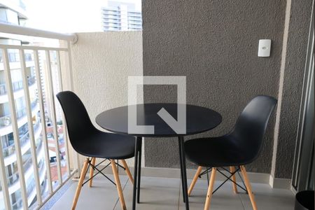 Varanda de kitnet/studio para alugar com 1 quarto, 30m² em Vila Nova Conceição, São Paulo