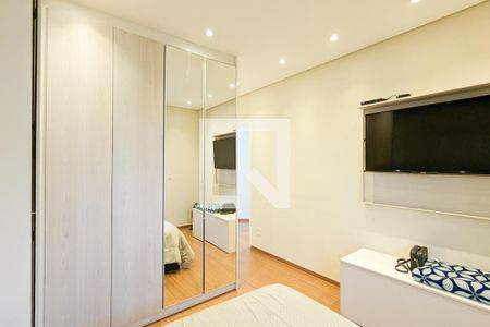 Quarto da suíte de apartamento à venda com 1 quarto, 41m² em Vila Aurora, São Bernardo do Campo