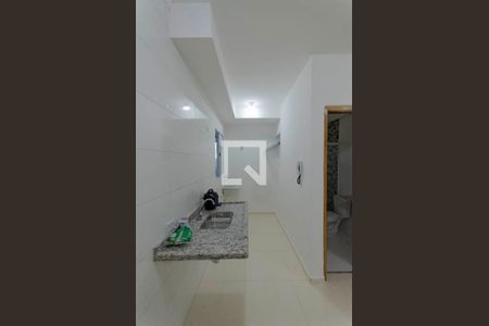 Sala e Cozinha Integrada de casa de condomínio para alugar com 2 quartos, 38m² em Jardim Maringá, São Paulo