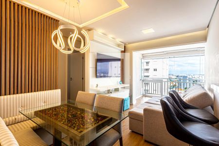 Sala de apartamento para alugar com 2 quartos, 61m² em Vila Apiai, Santo André