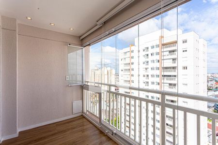 Varanda da Sala de apartamento para alugar com 2 quartos, 61m² em Vila Apiai, Santo André