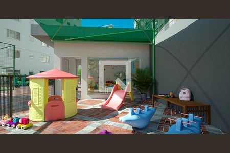 Apartamento à venda com 50m², 2 quartos e 1 vagaÁrea comum - Playground