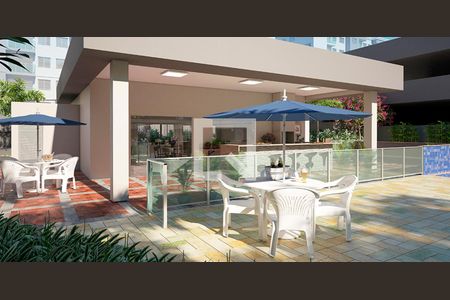 Apartamento à venda com 50m², 2 quartos e 1 vagaÁrea comum - Churrasqueira