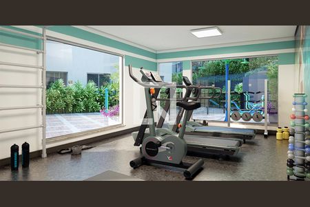 Apartamento à venda com 50m², 2 quartos e 1 vagaÁrea comum - Academia