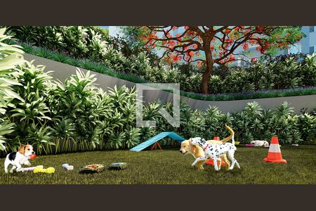 Apartamento à venda com 50m², 2 quartos e 1 vagaÁrea comum - Espaco Pet