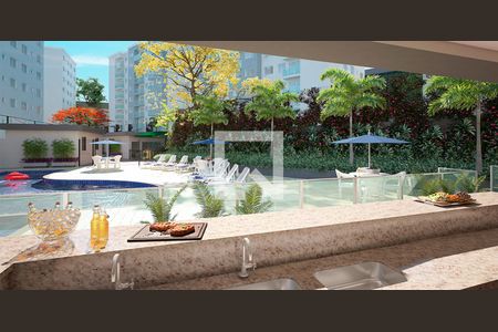 Apartamento à venda com 50m², 2 quartos e 1 vagaÁrea comum - Churrasqueira