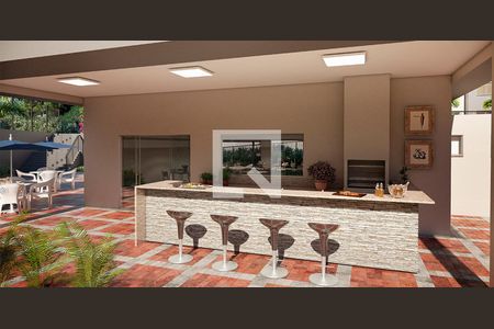 Apartamento à venda com 50m², 2 quartos e 1 vagaChurrasqueira