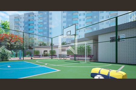 Apartamento à venda com 50m², 2 quartos e 1 vagaÁrea comum - Quadra Poliesportiva