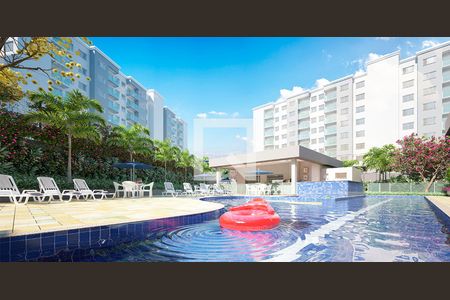 Apartamento à venda com 50m², 2 quartos e 1 vagaÁrea comum - Piscina