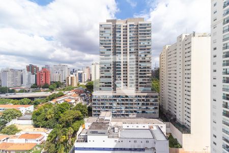 Vista da Sala de apartamento à venda com 2 quartos, 70m² em Pinheiros, São Paulo
