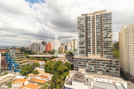 Vista do Quarto de apartamento à venda com 2 quartos, 70m² em Pinheiros, São Paulo