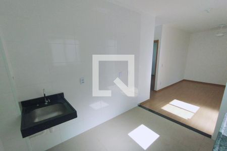 Cozinha - Área de Serviços de apartamento para alugar com 2 quartos, 43m² em Recreio das Acacias, Ribeirão Preto