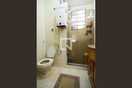 Banheiro Social de casa para alugar com 3 quartos, 100m² em Tijuca, Rio de Janeiro