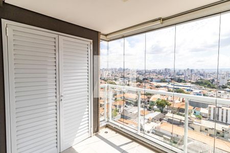 Varanda da Sala de apartamento à venda com 1 quarto, 49m² em Ipiranga, São Paulo
