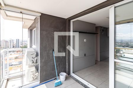 Varanda da Sala de apartamento à venda com 1 quarto, 49m² em Ipiranga, São Paulo