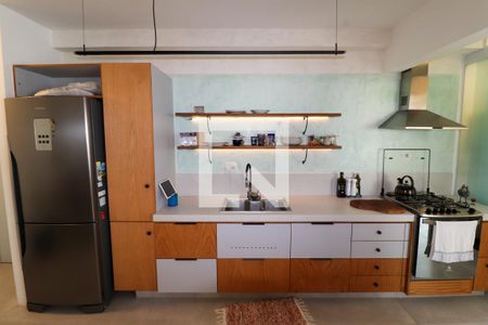 Cozinha de apartamento para alugar com 2 quartos, 78m² em Vila Zilda, São Paulo