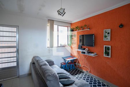 Sala  de apartamento à venda com 2 quartos, 51m² em Jardim Leblon, Belo Horizonte