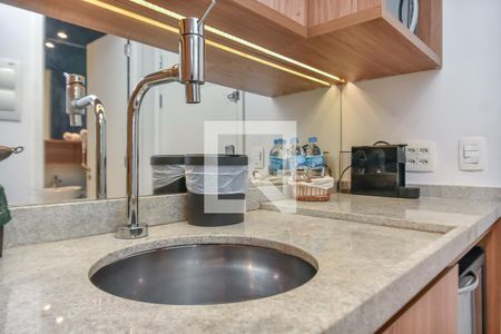 Studio à venda com 20m², 1 quarto e sem vagaCozinha