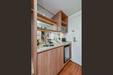 Studio à venda com 20m², 1 quarto e sem vagaCozinha