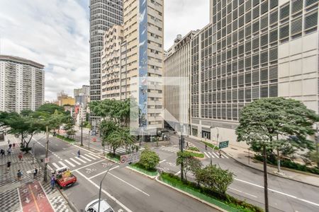 Vista da Varanda de kitnet/studio para alugar com 1 quarto, 20m² em Centro, São Paulo