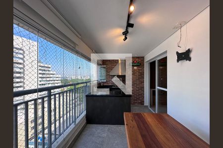 Varanda de apartamento à venda com 2 quartos, 72m² em Santo Amaro, São Paulo