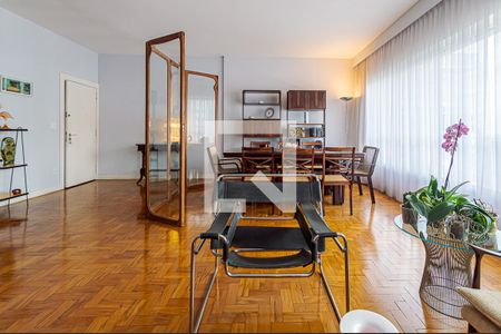 Sala de apartamento à venda com 3 quartos, 166m² em Bela Vista, São Paulo