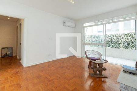 Sala de apartamento para alugar com 2 quartos, 89m² em Cerqueira César, São Paulo