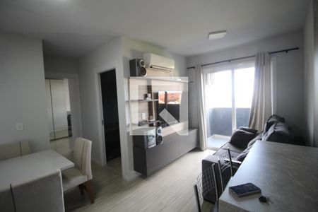 Sala de apartamento à venda com 2 quartos, 61m² em Harmonia, Canoas