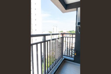 Sacada da Sala/Cozinha de apartamento para alugar com 1 quarto, 29m² em Vila Santa Catarina, São Paulo