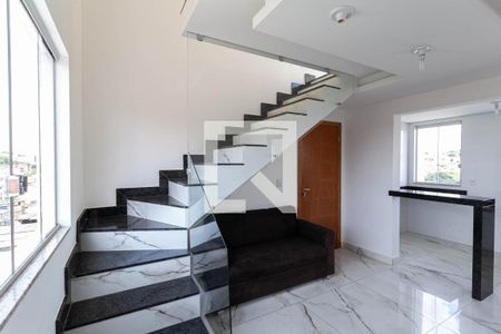 Sala/ de apartamento para alugar com 2 quartos, 88m² em Copacabana, Belo Horizonte