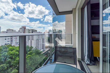 Varanda de kitnet/studio à venda com 1 quarto, 24m² em Consolação, São Paulo