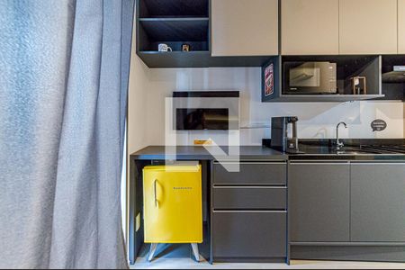 Studio para alugar com 24m², 1 quarto e sem vagaCozinha