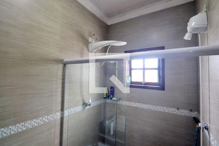 Banheiro do Quarto Suíte de casa para alugar com 3 quartos, 289m² em Jardim Santo Alberto, Santo André