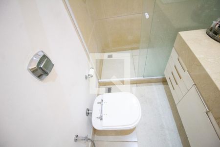 Detalhe do Banheiro da Suite de apartamento à venda com 3 quartos, 126m² em Lagoa, Rio de Janeiro