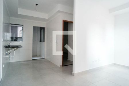 Sala/Cozinha de apartamento à venda com 1 quarto, 34m² em Vila Dalila, São Paulo