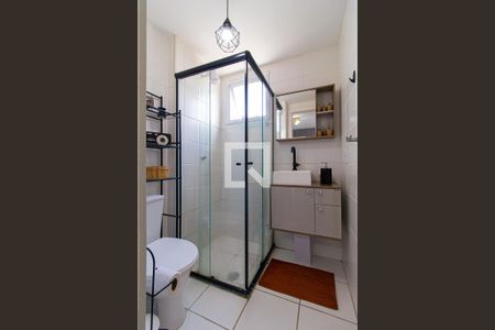 Banheiro de apartamento para alugar com 1 quarto, 25m² em Bela Vista, São Paulo