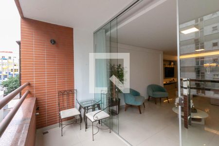 Varanda da Sala de apartamento para alugar com 4 quartos, 185m² em Lourdes, Belo Horizonte
