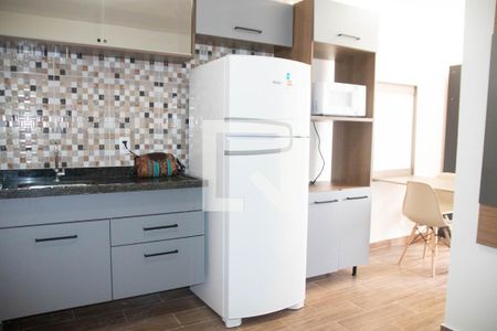 Sala e Cozinha de kitnet/studio para alugar com 1 quarto, 24m² em Vila Mazzei, São Paulo