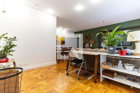Sala de apartamento à venda com 3 quartos, 130m² em Santa Cecília, São Paulo