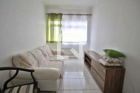 Sala de Estar e Jantar  de apartamento para alugar com 2 quartos, 90m² em Encruzilhada, Santos