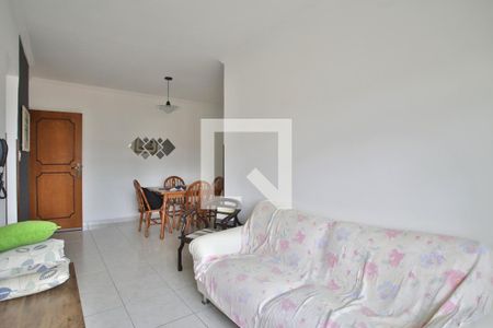 Sala de Estar e Jantar  de apartamento para alugar com 2 quartos, 90m² em Encruzilhada, Santos