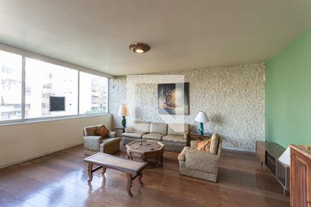 Sala de apartamento à venda com 4 quartos, 250m² em Tijuca, Rio de Janeiro