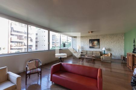 Sala de apartamento à venda com 4 quartos, 250m² em Tijuca, Rio de Janeiro