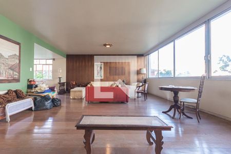 Sala de apartamento à venda com 4 quartos, 250m² em Tijuca, Rio de Janeiro