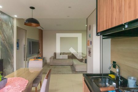 Sala de Jantar de apartamento à venda com 2 quartos, 75m² em Parque Industrial, Campinas