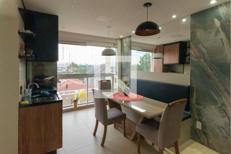 Sala de Jantar de apartamento à venda com 2 quartos, 75m² em Parque Industrial, Campinas