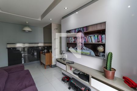 Sala de apartamento para alugar com 2 quartos, 48m² em Parque Reboucas, São Paulo
