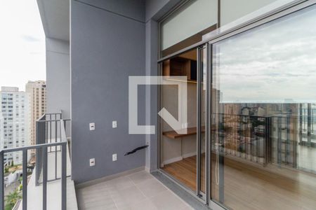 Studio à venda com 31m², 1 quarto e sem vagaVaranda