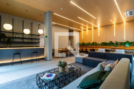 Studio à venda com 31m², 1 quarto e sem vagaSalão de festas