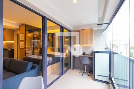 Apartamento para alugar com 41m², 1 quarto e 1 vagaVaranda